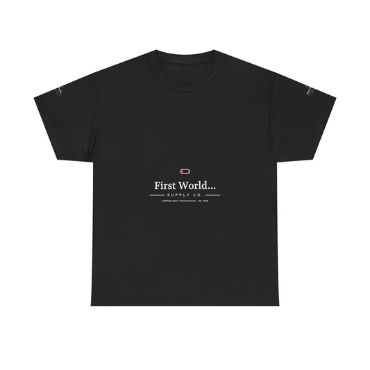 First World... Wordmark Tee