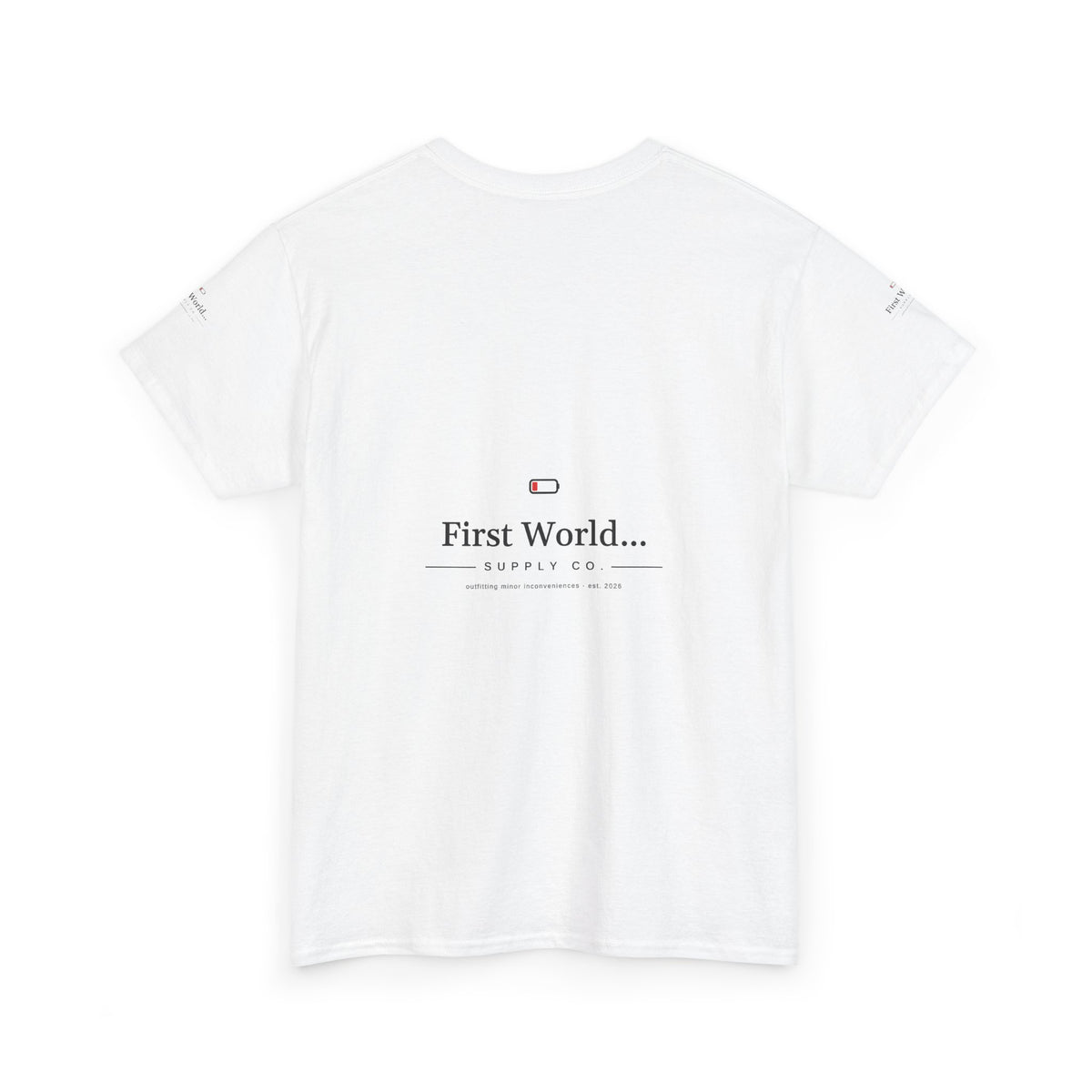 First World... Wordmark Tee