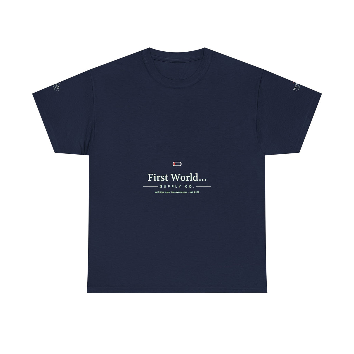 First World... Wordmark Tee