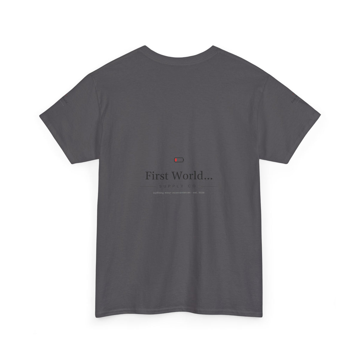 First World... Wordmark Tee