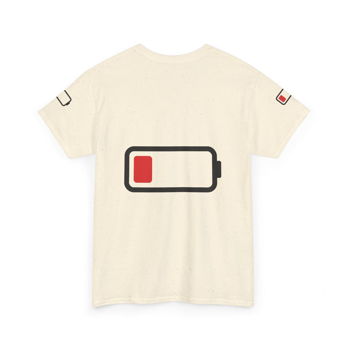 Low Battery Tee — Running on 1%