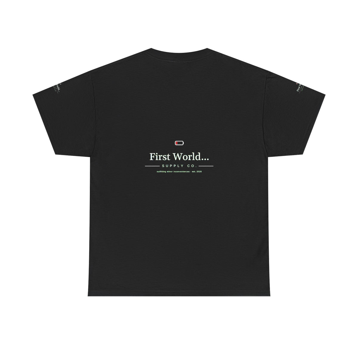First World... Wordmark Tee