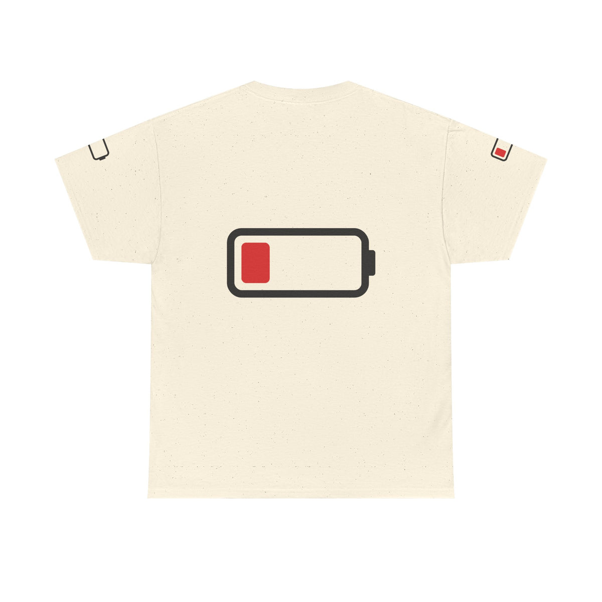 Low Battery Tee — Running on 1%