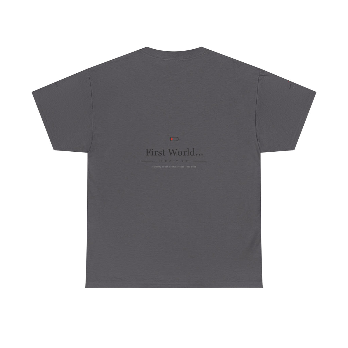 First World... Wordmark Tee
