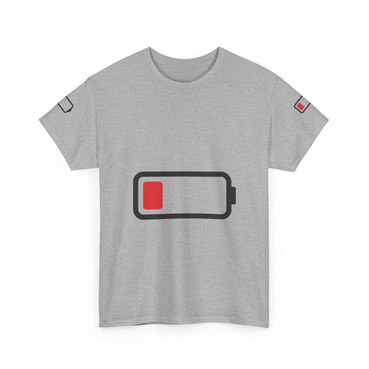 Low Battery Tee — Running on 1%