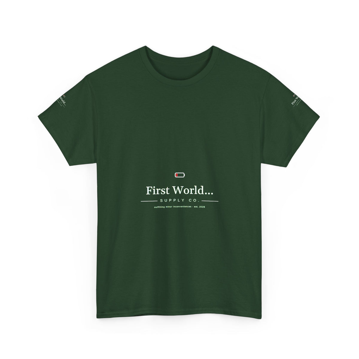 First World... Wordmark Tee