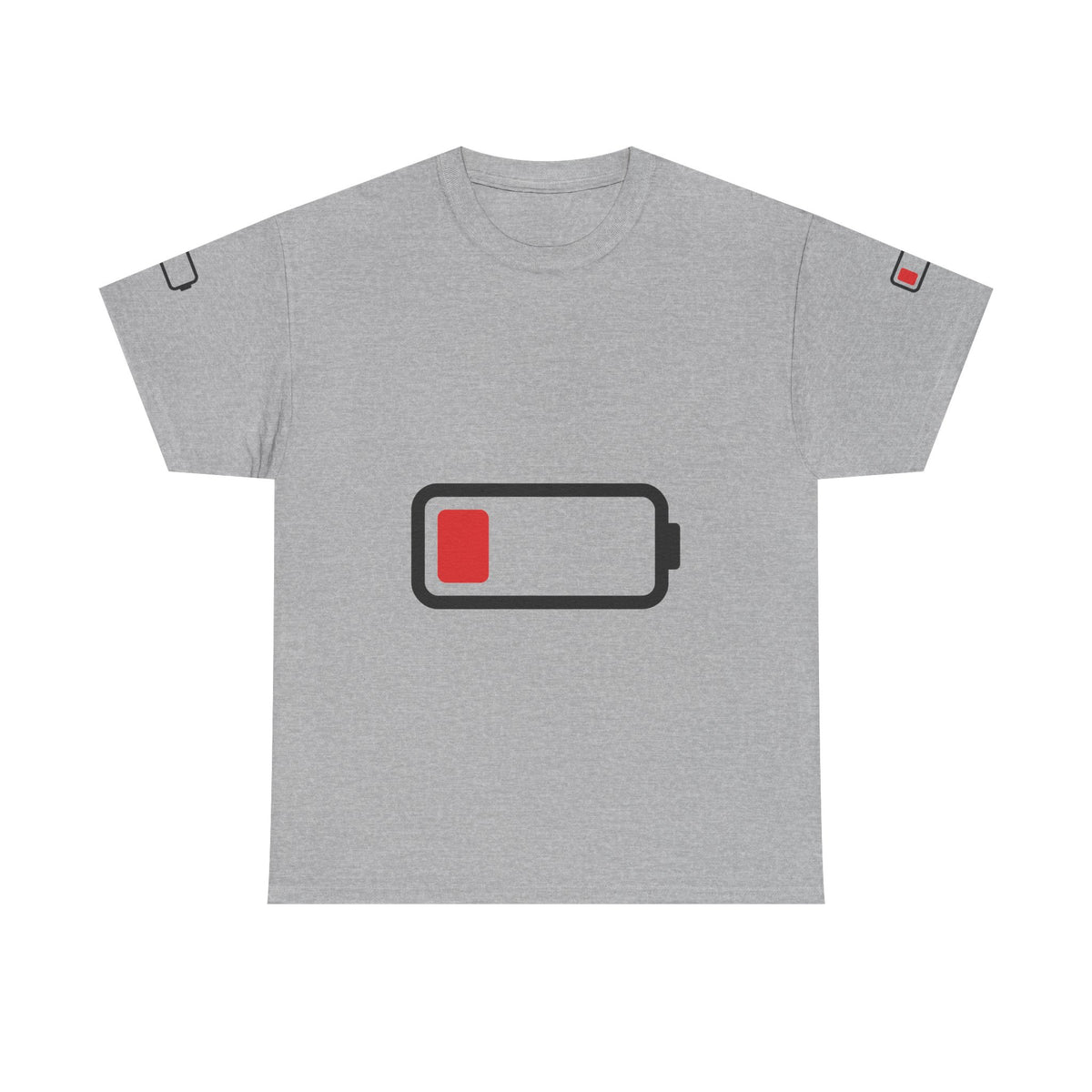 Low Battery Tee — Running on 1%