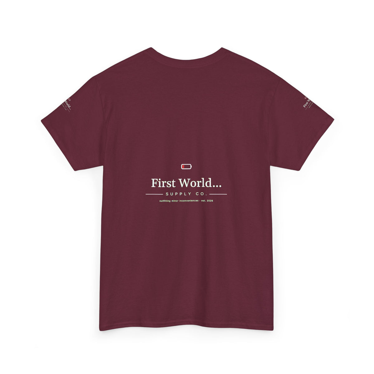 First World... Wordmark Tee