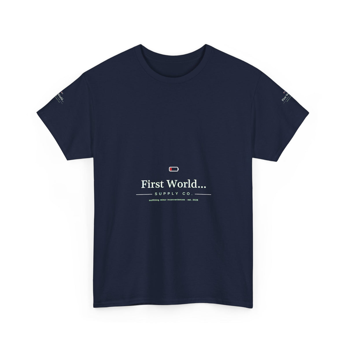 First World... Wordmark Tee