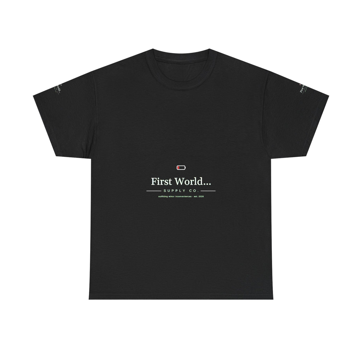 First World... Wordmark Tee