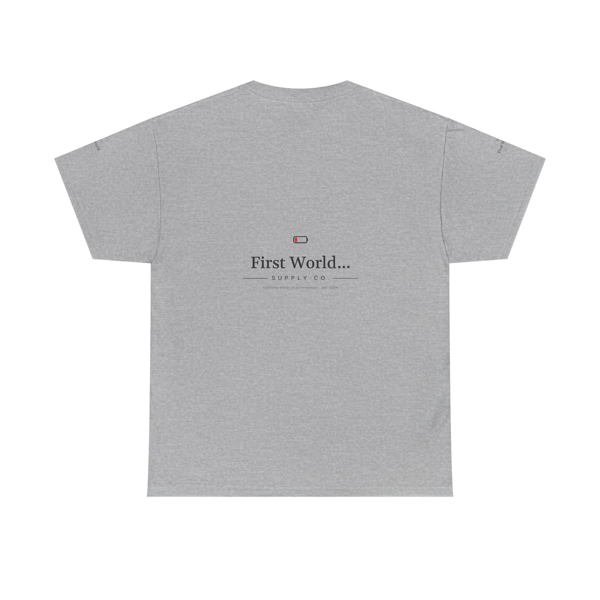 First World... Wordmark Tee