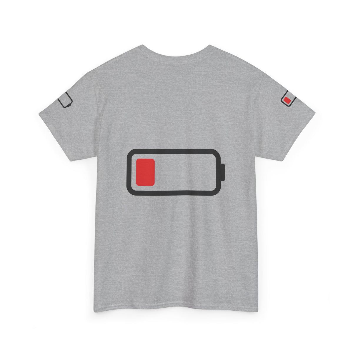 Low Battery Tee — Running on 1%