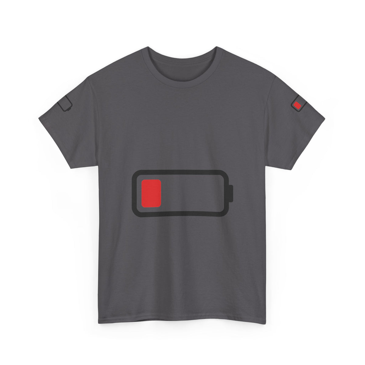 Low Battery Tee — Running on 1%