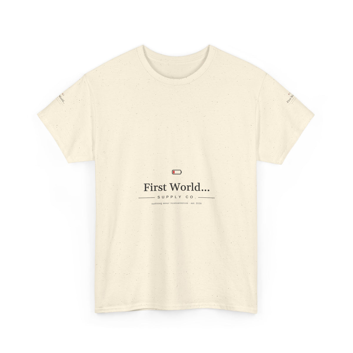 First World... Wordmark Tee