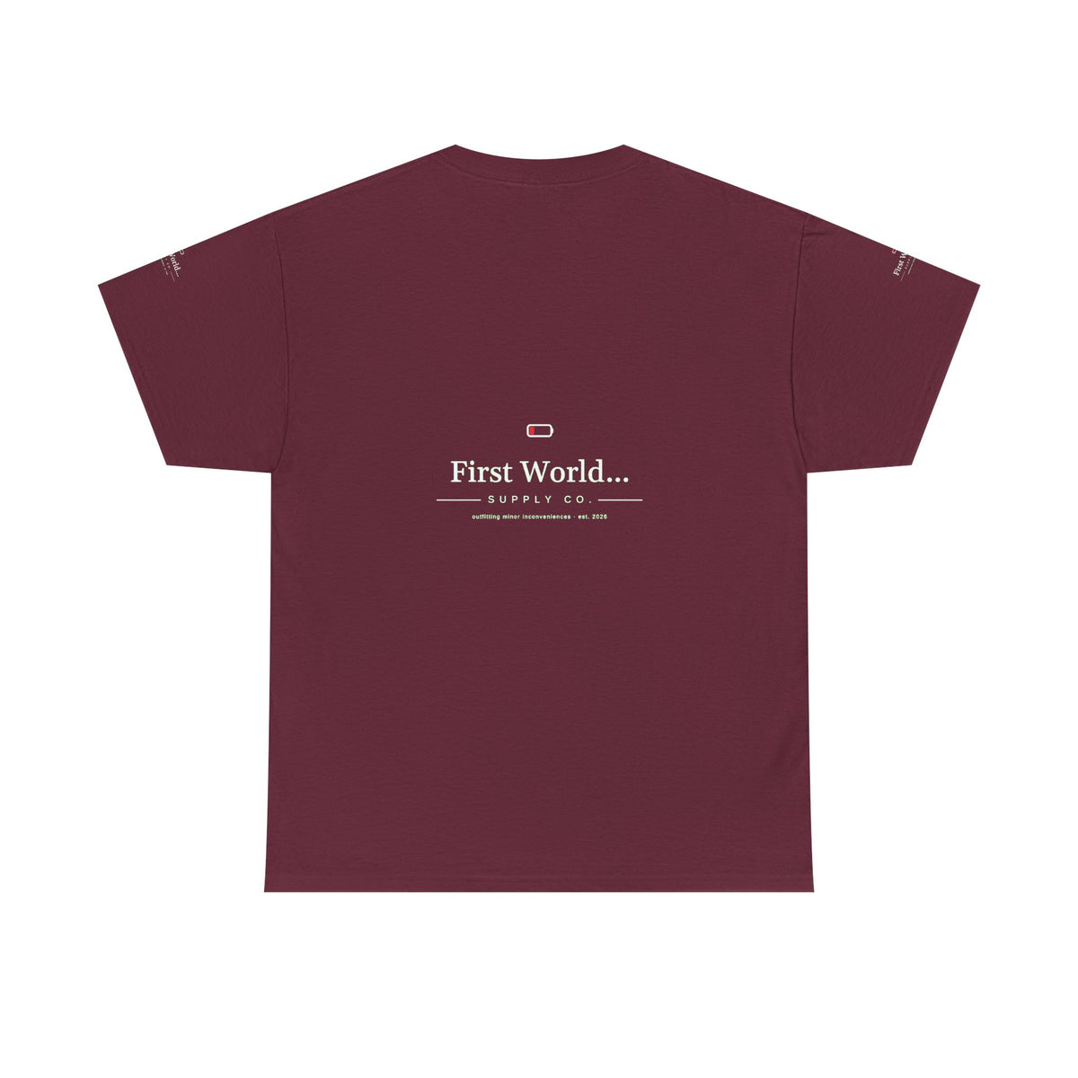 First World... Wordmark Tee