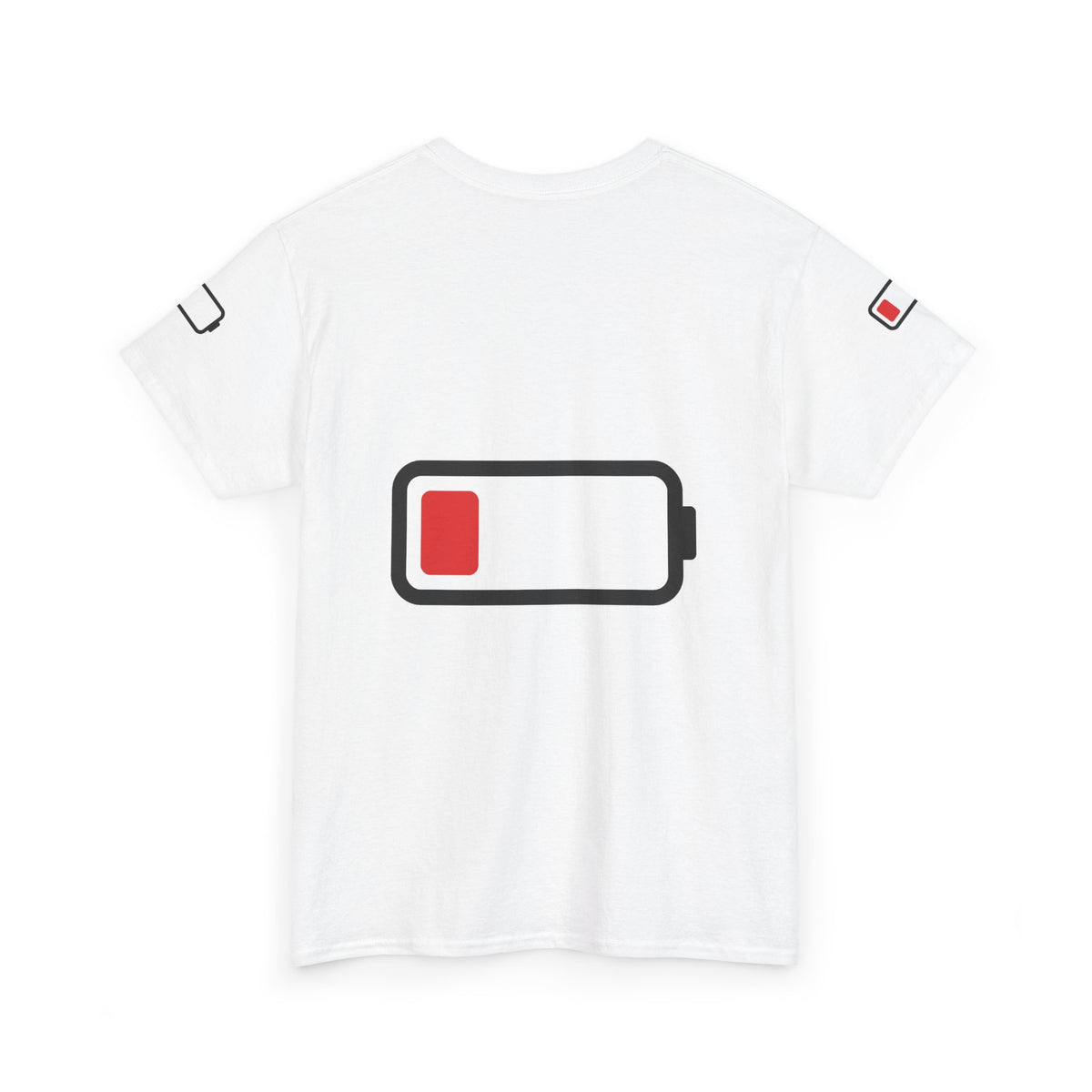 Low Battery Tee — Running on 1%