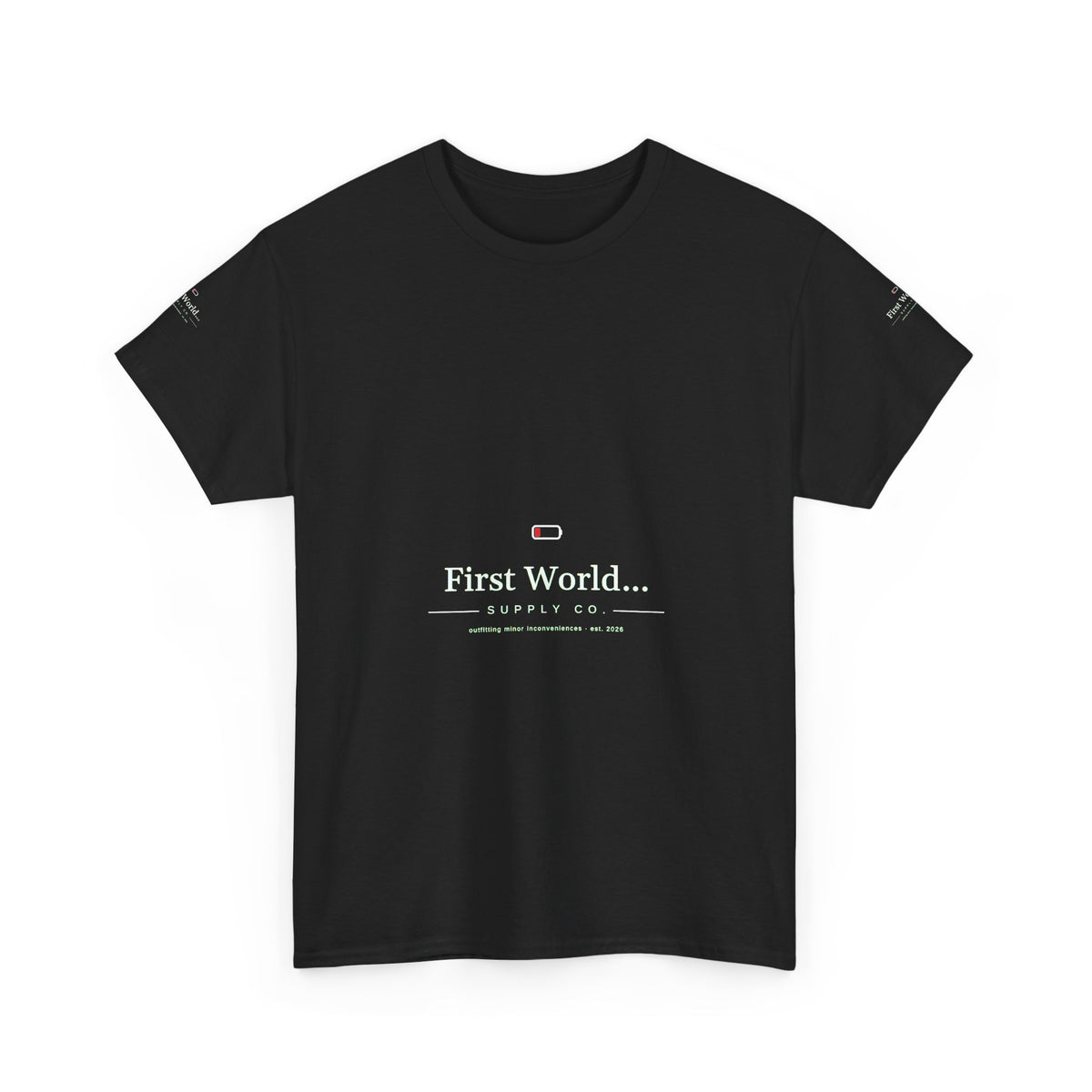 First World... Wordmark Tee
