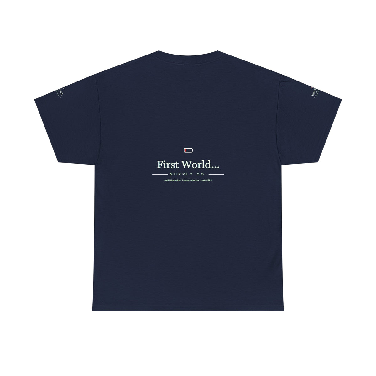 First World... Wordmark Tee
