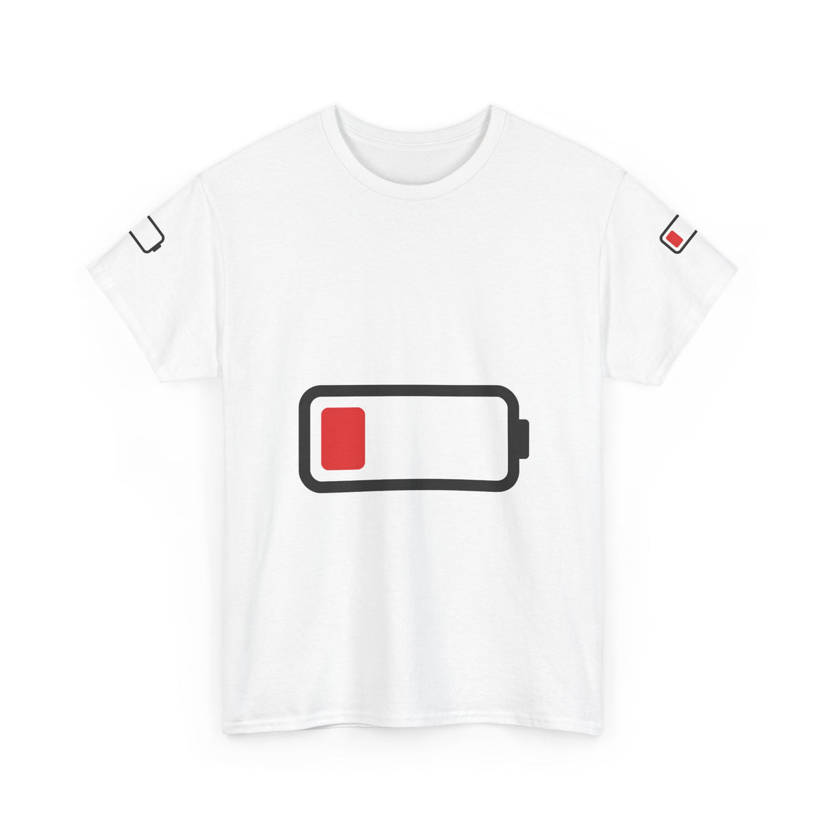Low Battery Tee — Running on 1%