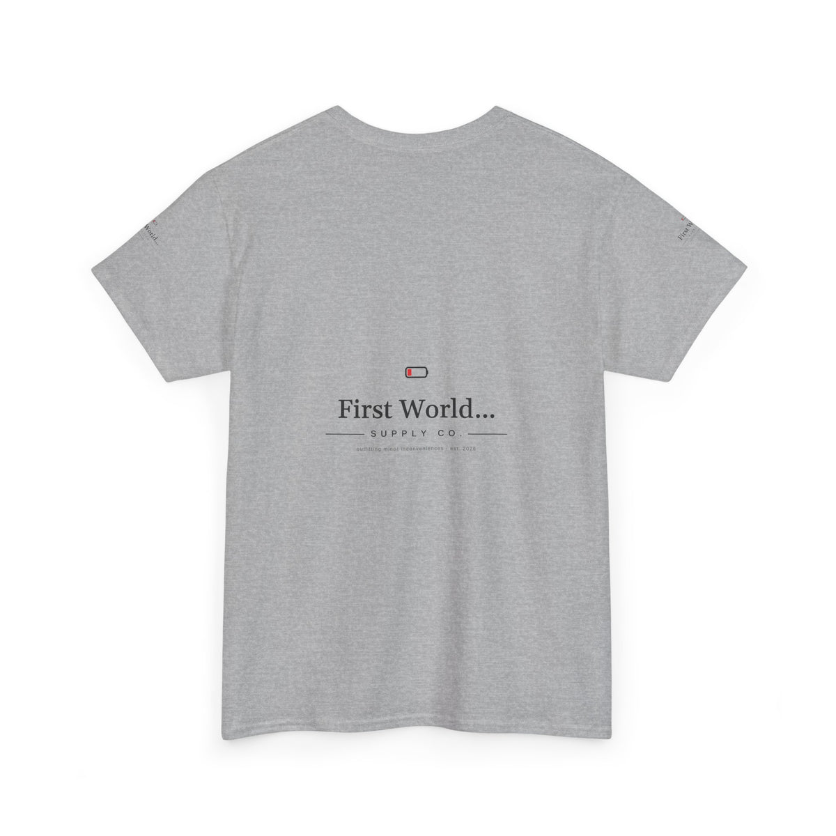 First World... Wordmark Tee