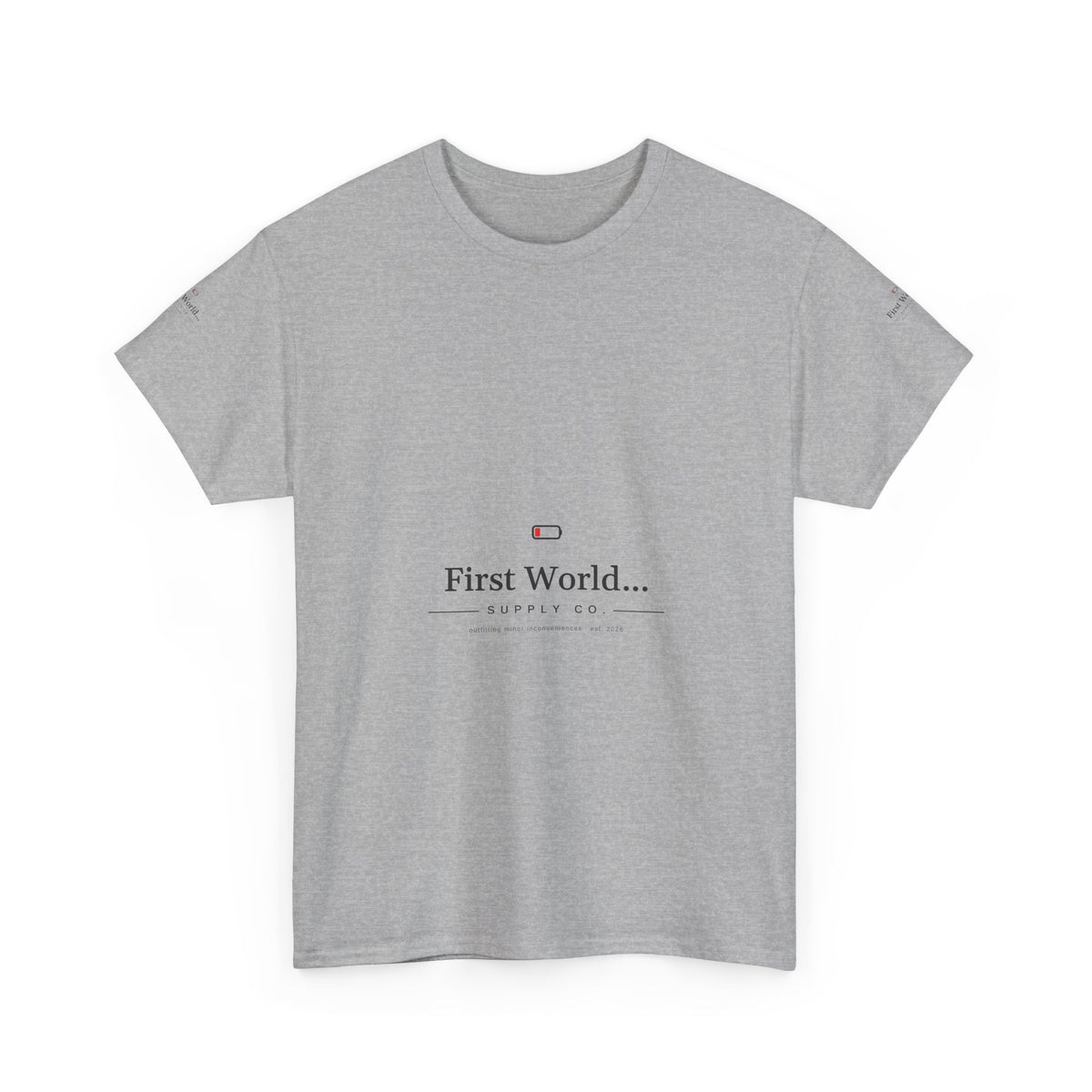 First World... Wordmark Tee