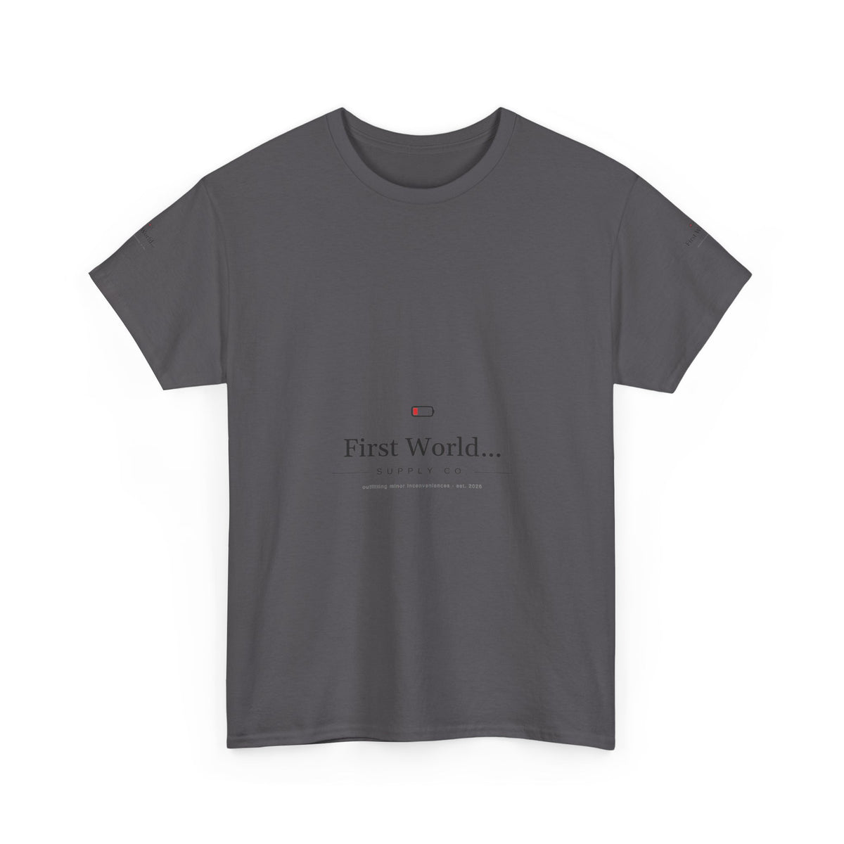 First World... Wordmark Tee