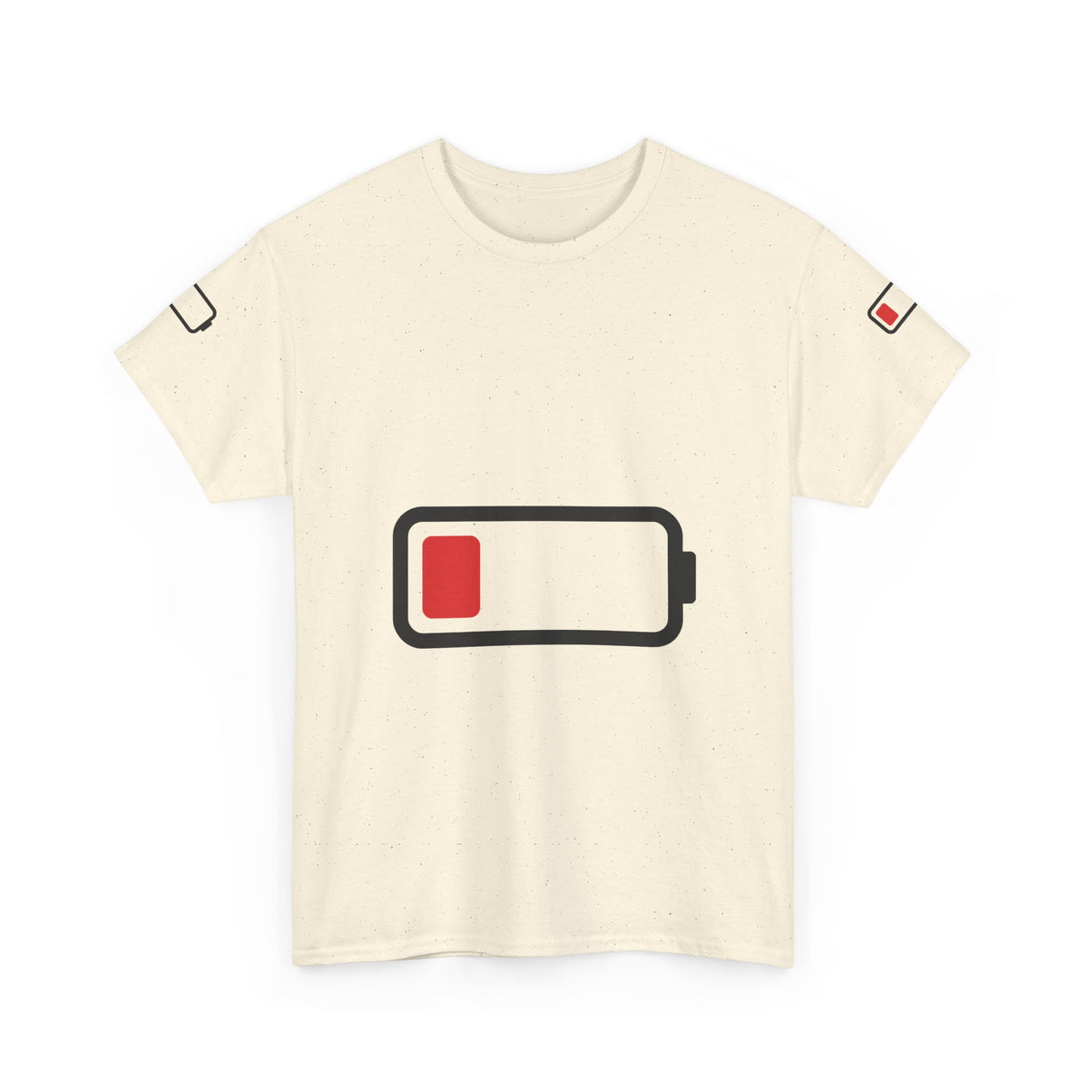Low Battery Tee — Running on 1%