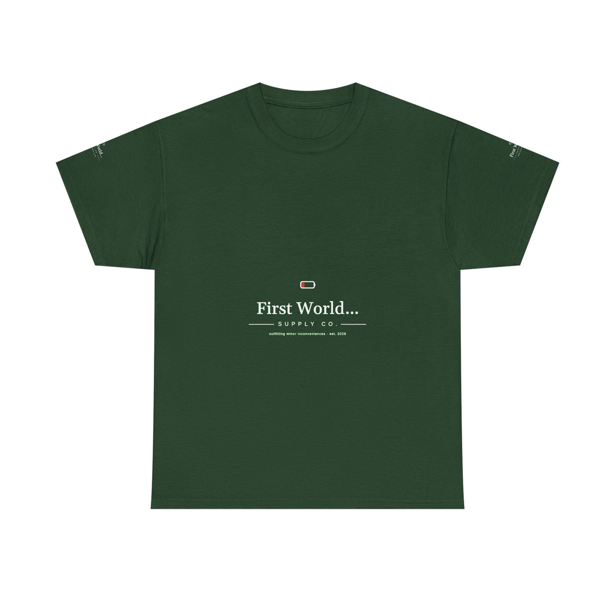 First World... Wordmark Tee