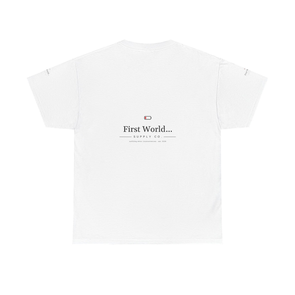 First World... Wordmark Tee
