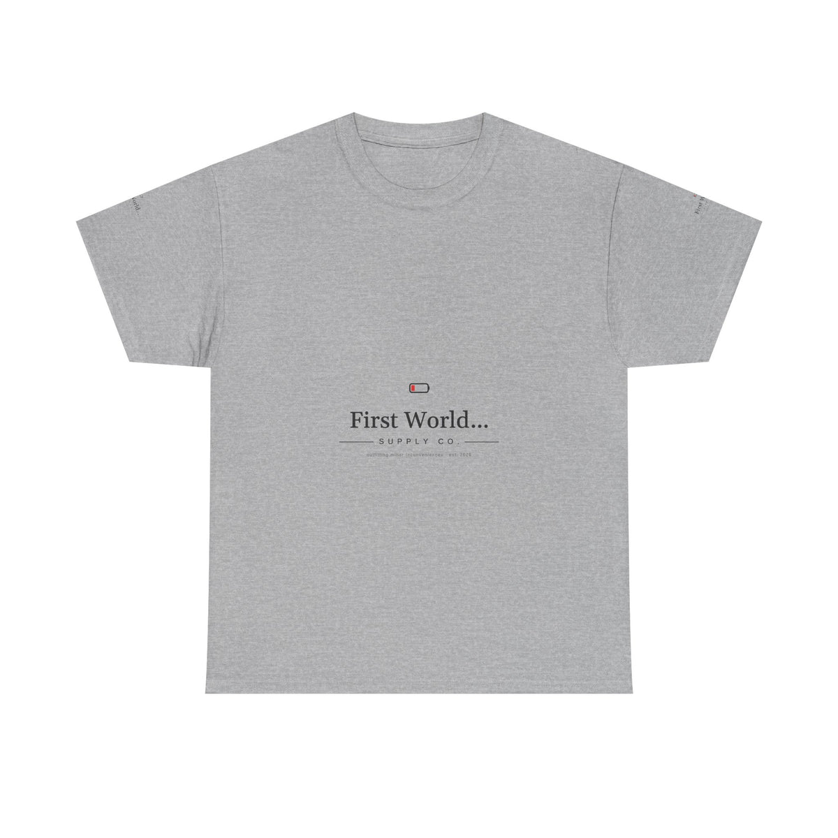 First World... Wordmark Tee