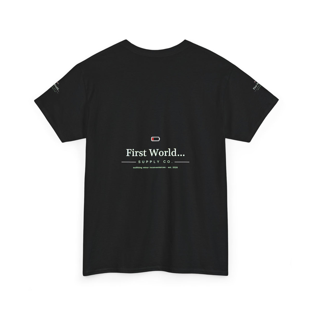 First World... Wordmark Tee