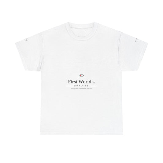 First World... Wordmark Tee