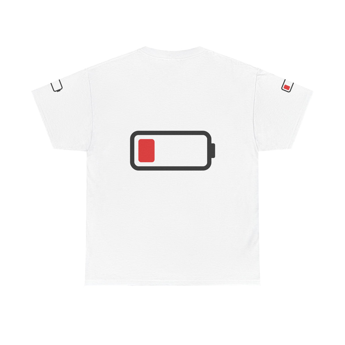 Low Battery Tee — Running on 1%