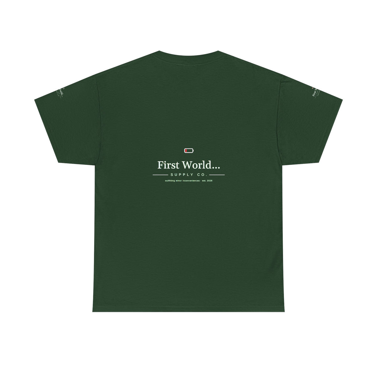 First World... Wordmark Tee