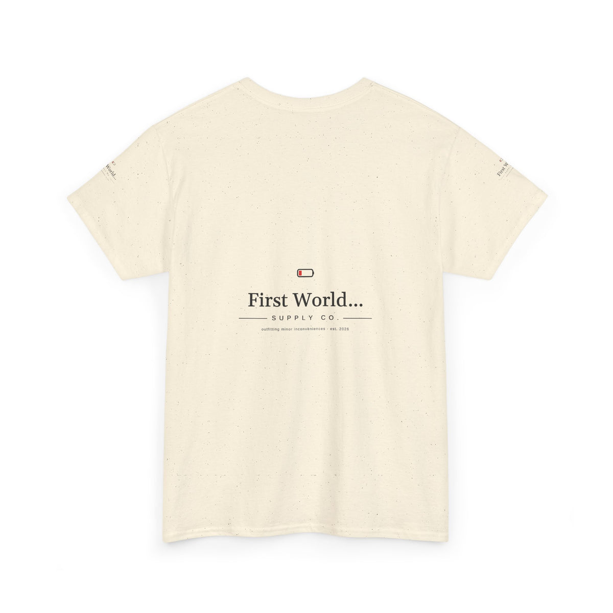 First World... Wordmark Tee