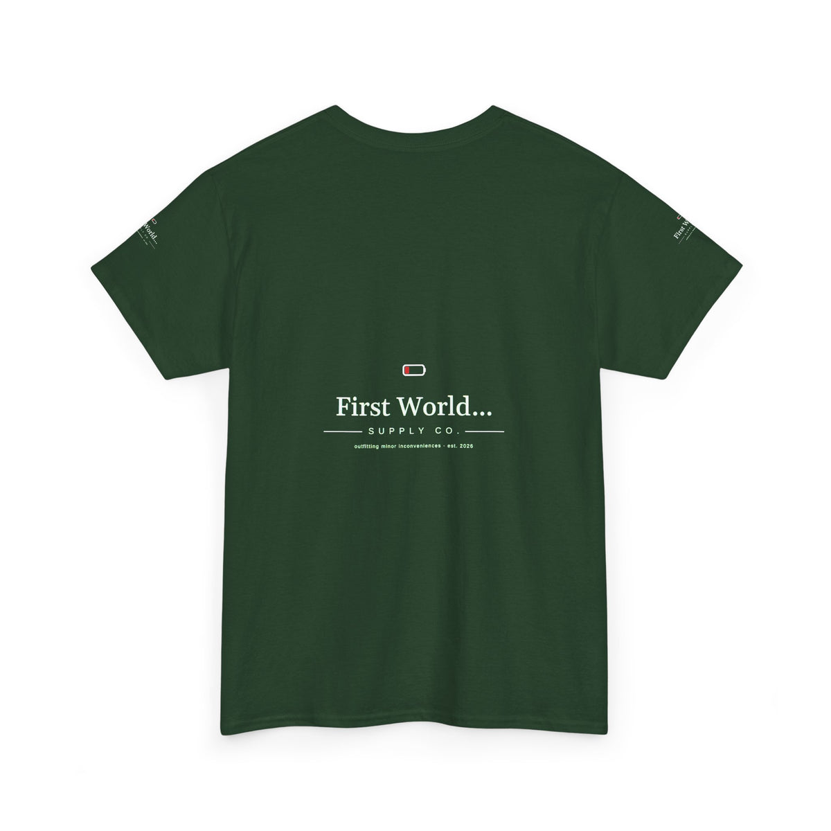 First World... Wordmark Tee